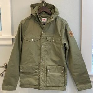 Fjallraven Greenland Jacket Small Green EUC.